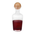 Rustic Farmhouse Wooden Stopper Decanter